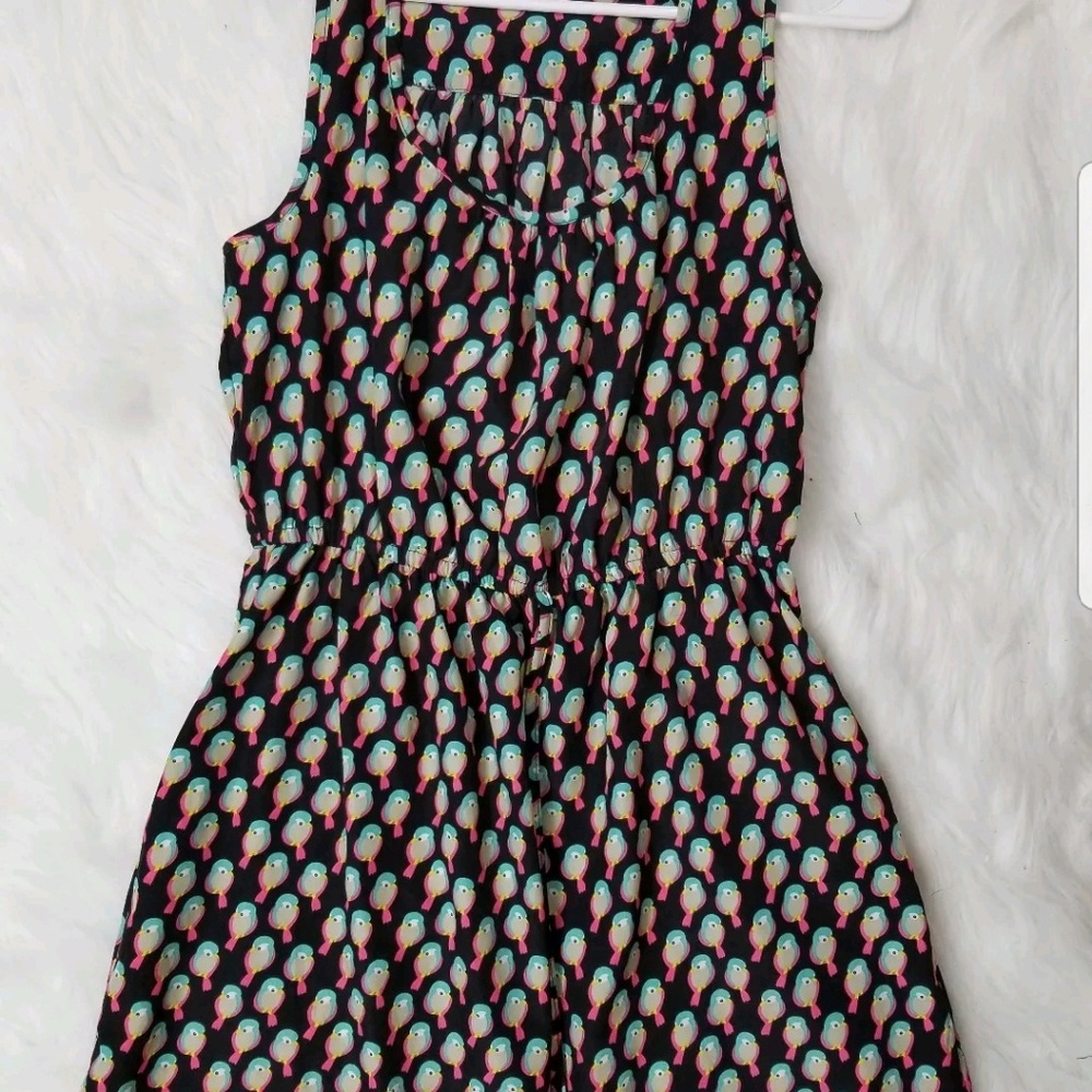 Macy’s BeBop Women’s Small Bird Summer Cute Dress